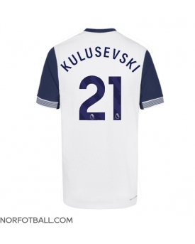 Billige Fotballdrakt Tottenham Hotspur Dejan Kulusevski #21 Replika Hjemmedrakt 2024-25 Kortermet